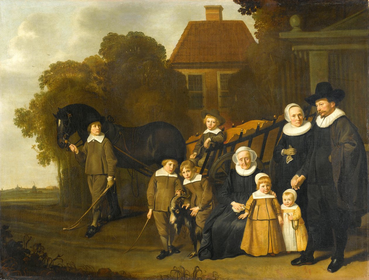 Die Familie Meebeeck Cruywagen von Jacob or Jacques van Loo