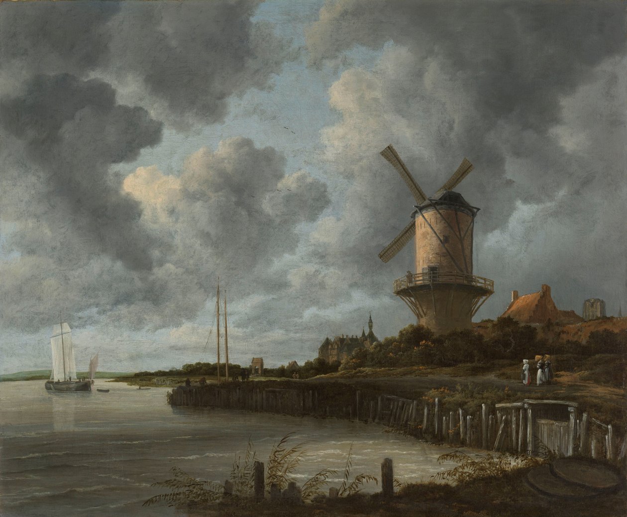 De molen bij Wijk bij Duurstede von Jacob van Ruisdael