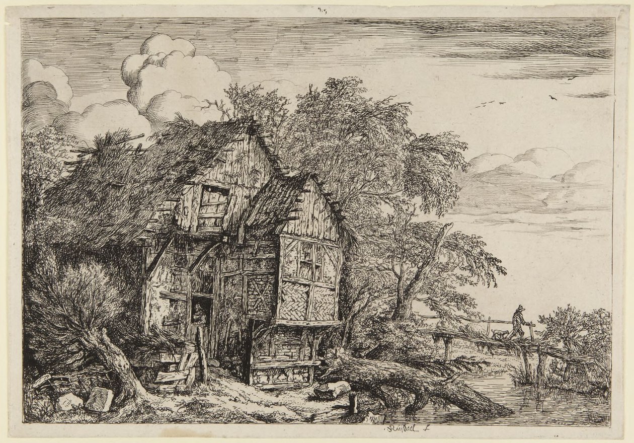 Die kleine Brücke von Jacob van Ruisdael
