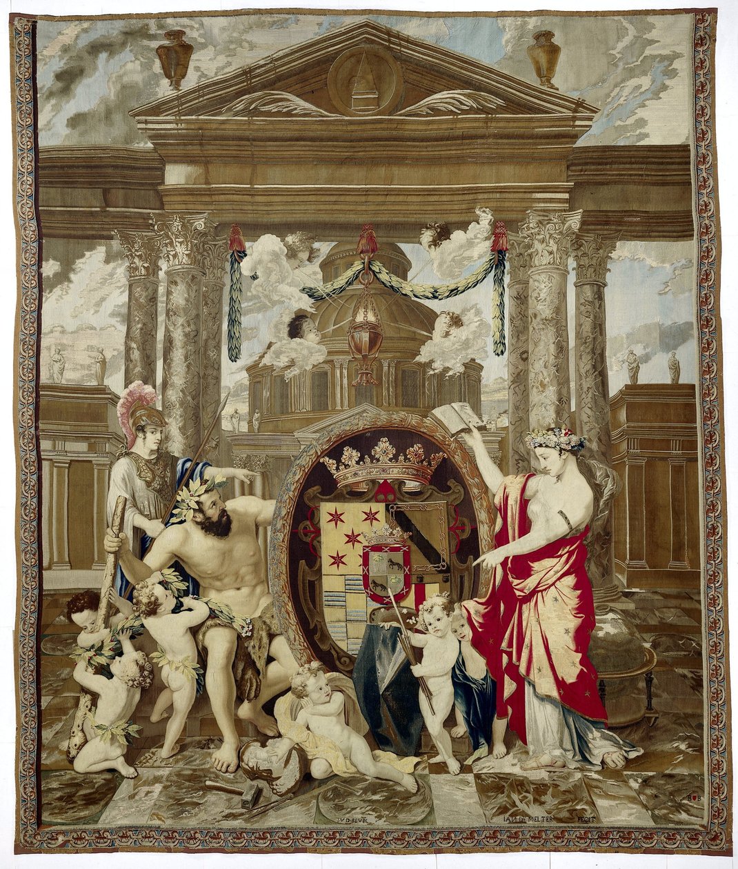 Wandteppich des Grafen von Monterey von Jacob van der Borcht (I)