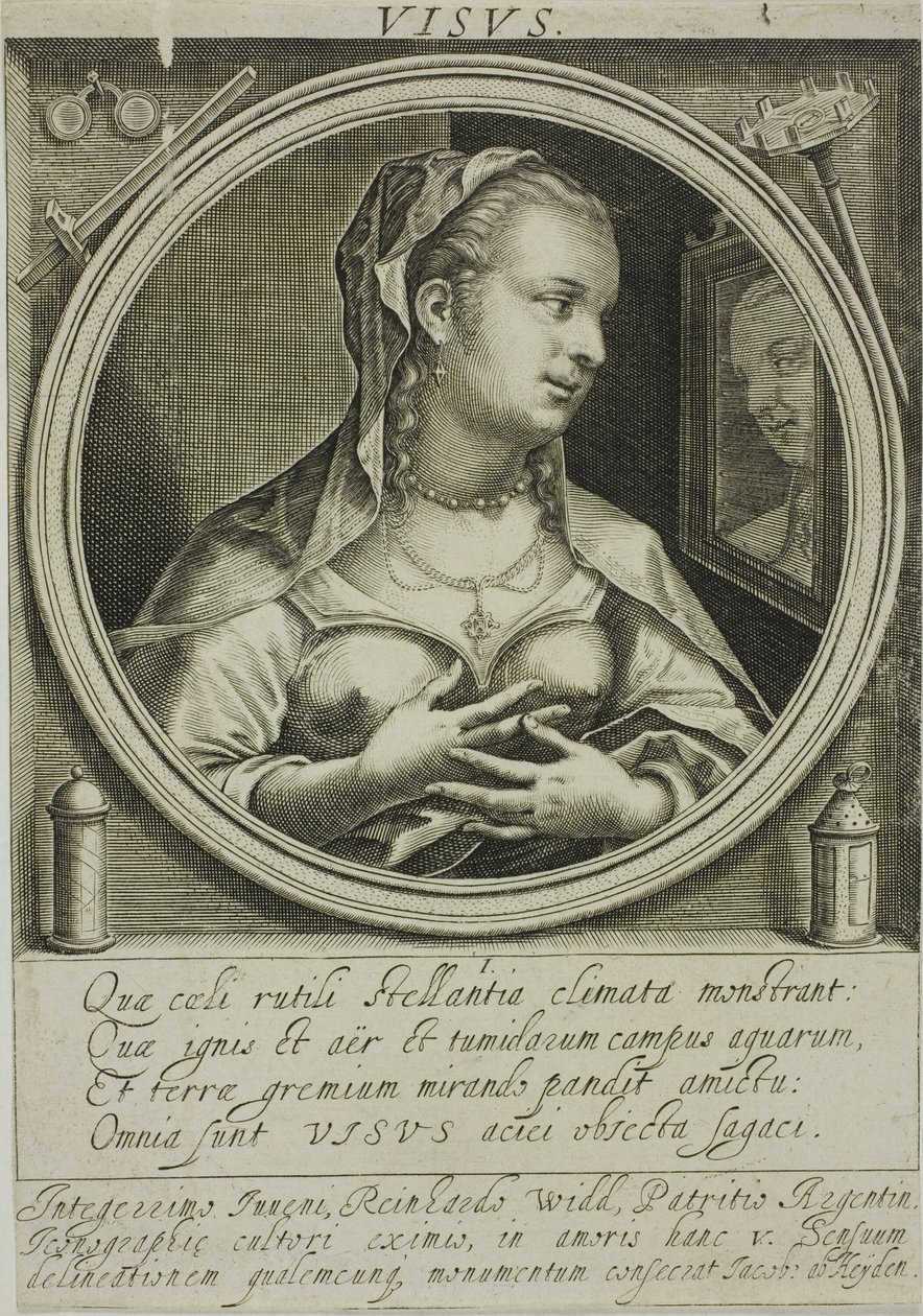 Sehen, Platte eins aus Die fünf Sinne von Jacob van der Heyden