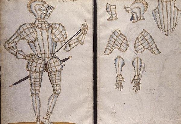 Rüstung für Sir Christopher Hatton, 1589 von Jacobe Halder