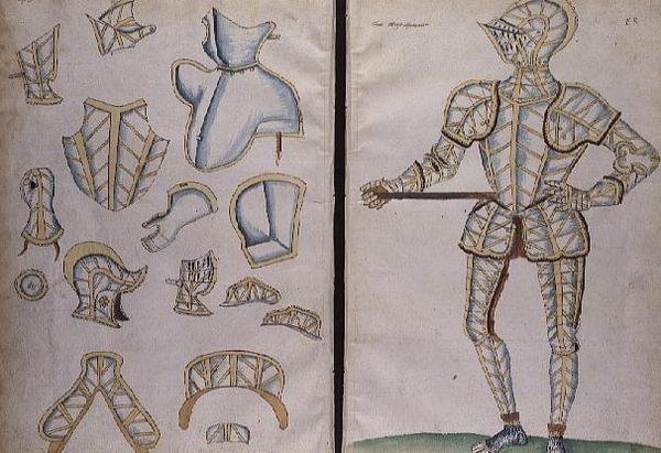 Rüstung für Sir George Howard von Jacobe Halder