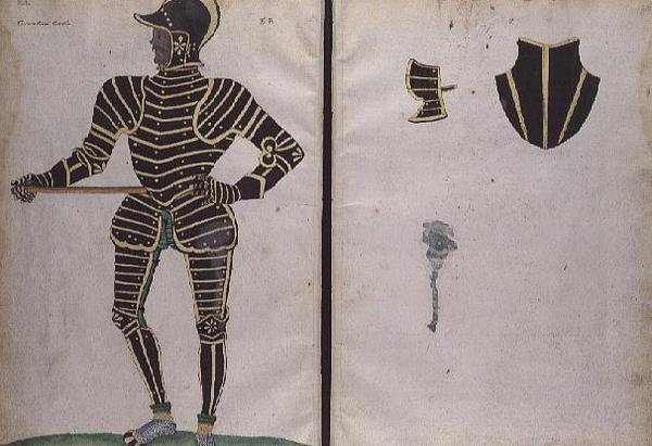 Rüstung für Sir William Sentlo von Jacobe Halder