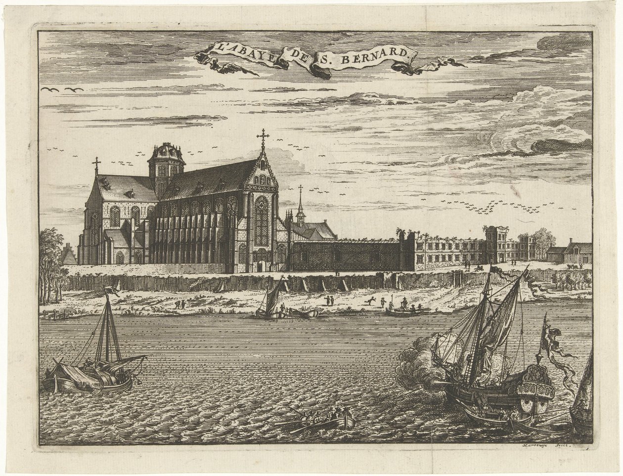 Abtei von St. Bernhard von Jacobus Harrewijn