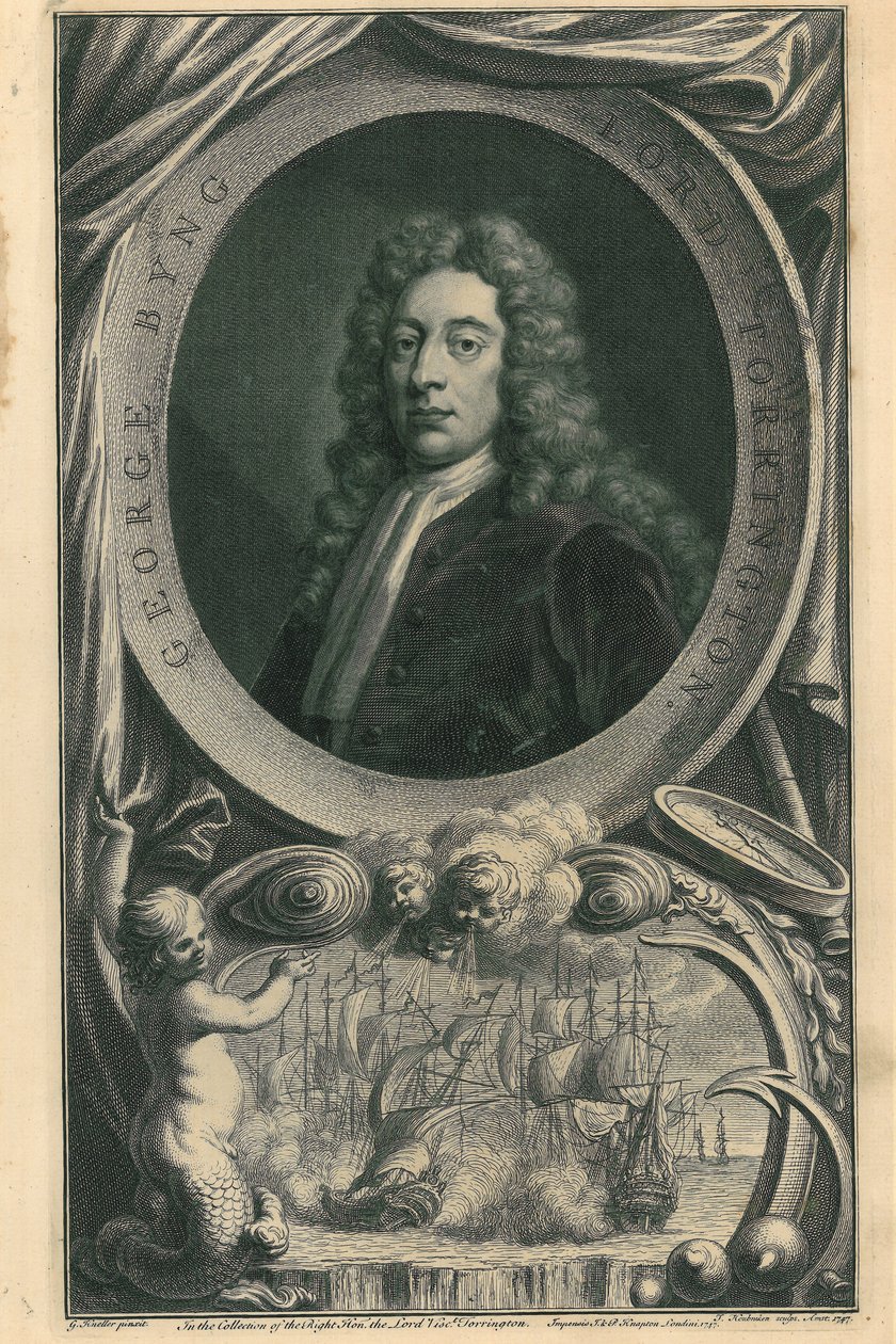 Lord Torrington von Jacobus Houbracken