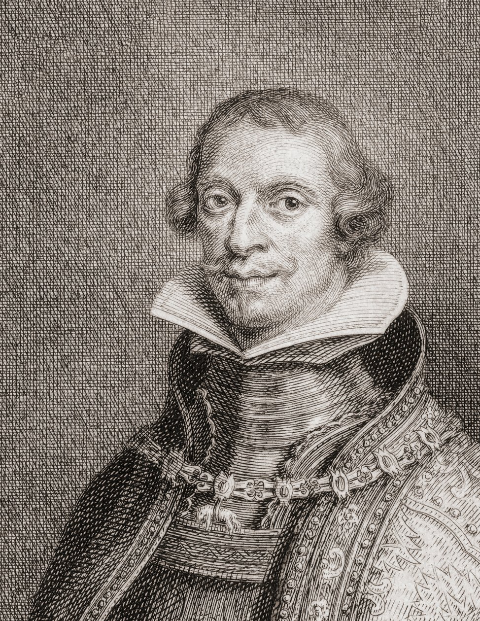 König Philipp IV. von Spanien, Felipe IV., Porträt (Gravur) von Jacobus Houbraken