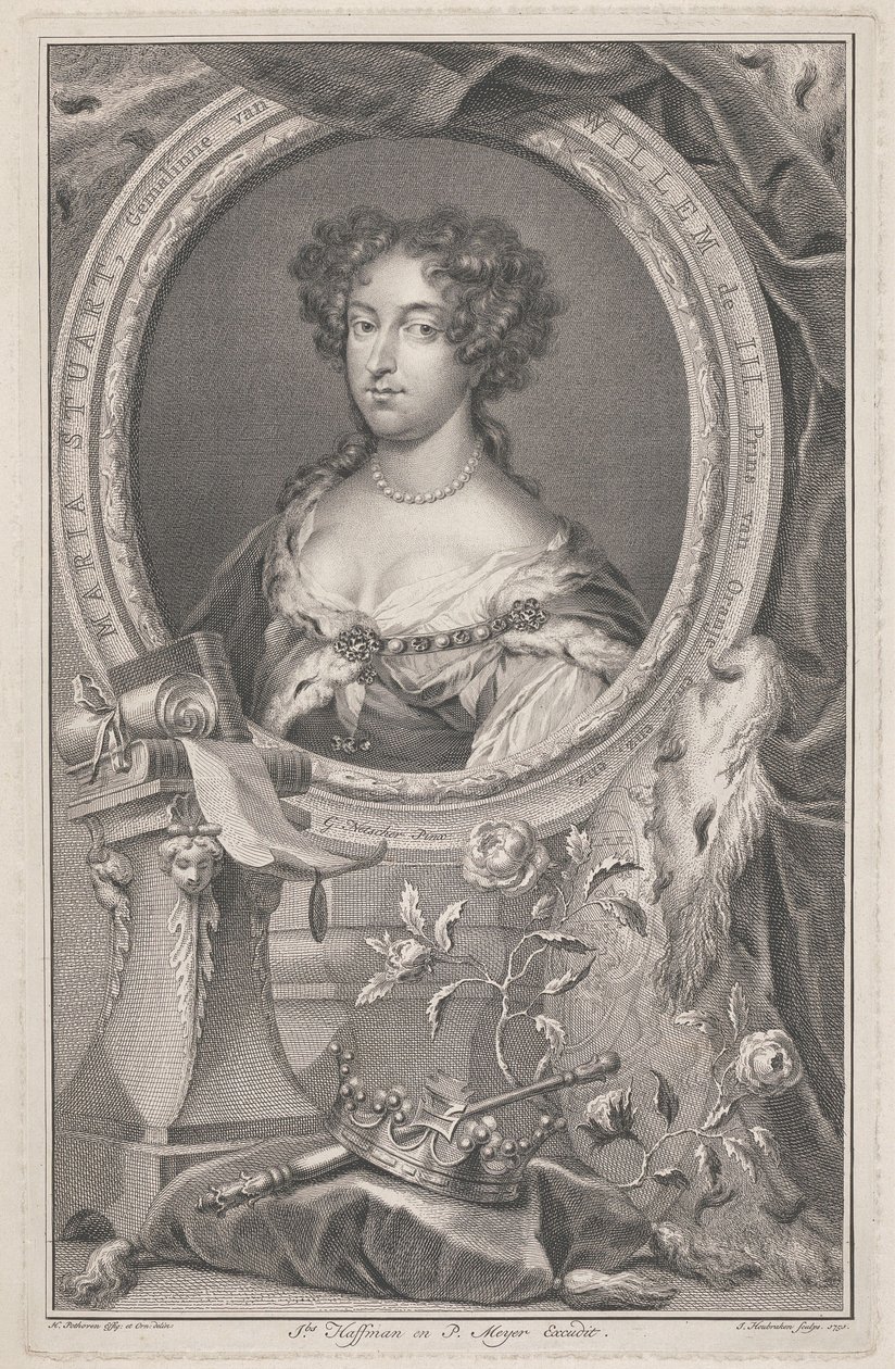 Königin Maria II. von Jacobus Houbraken