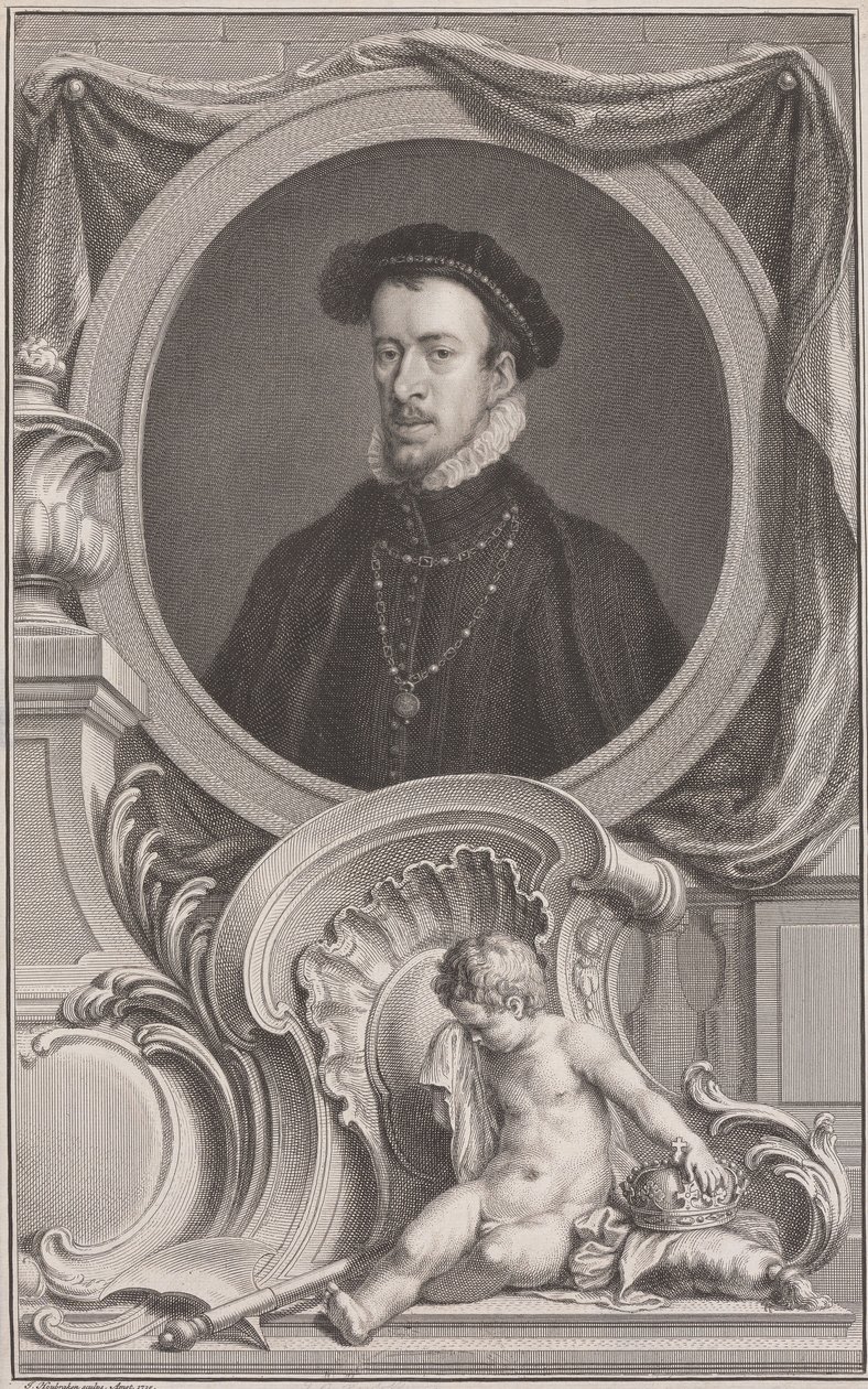Thomas Howard, Herzog von Norfolk von Jacobus Houbraken