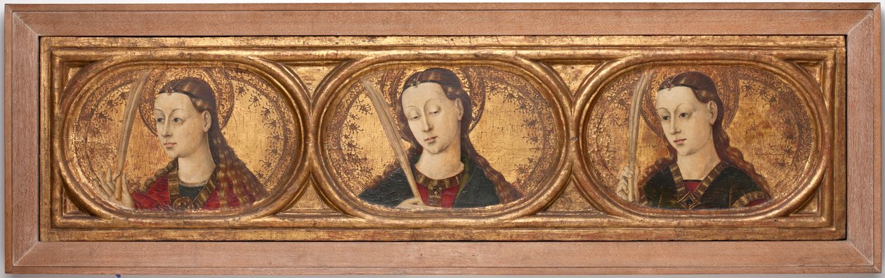 Drei Jungfrauenmärtyrerinnen von Jacomart c.1413 61 Baco