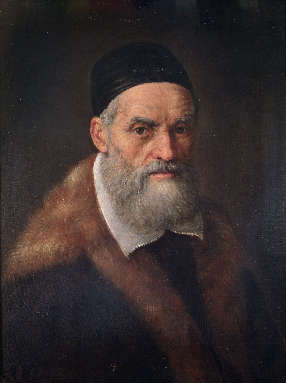 Selbstporträt, ca. 1562-92 von Jacopo Bassano