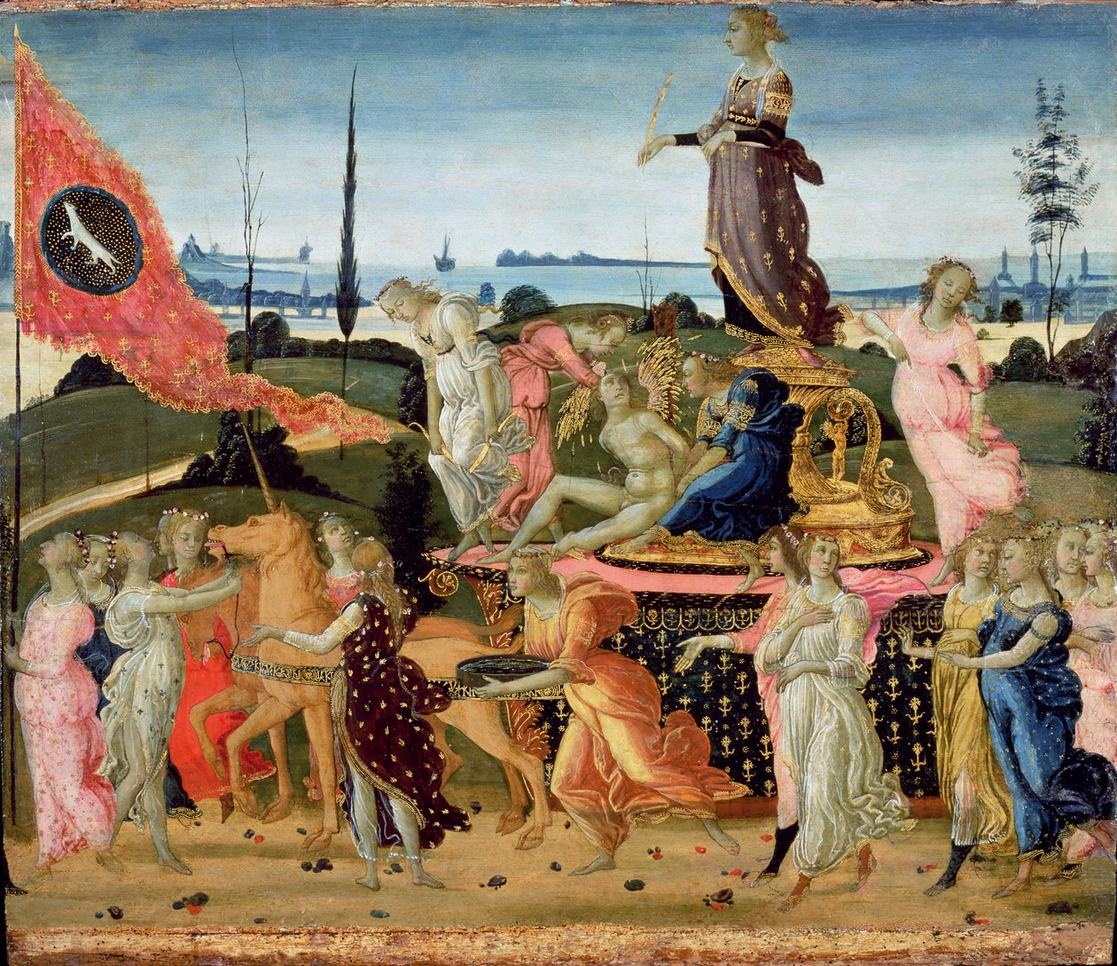 Triumph der Keuschheit, inspiriert von 