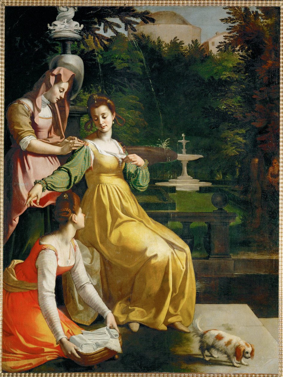 Susanna im Bade von Jacopo Chimenti Empoli