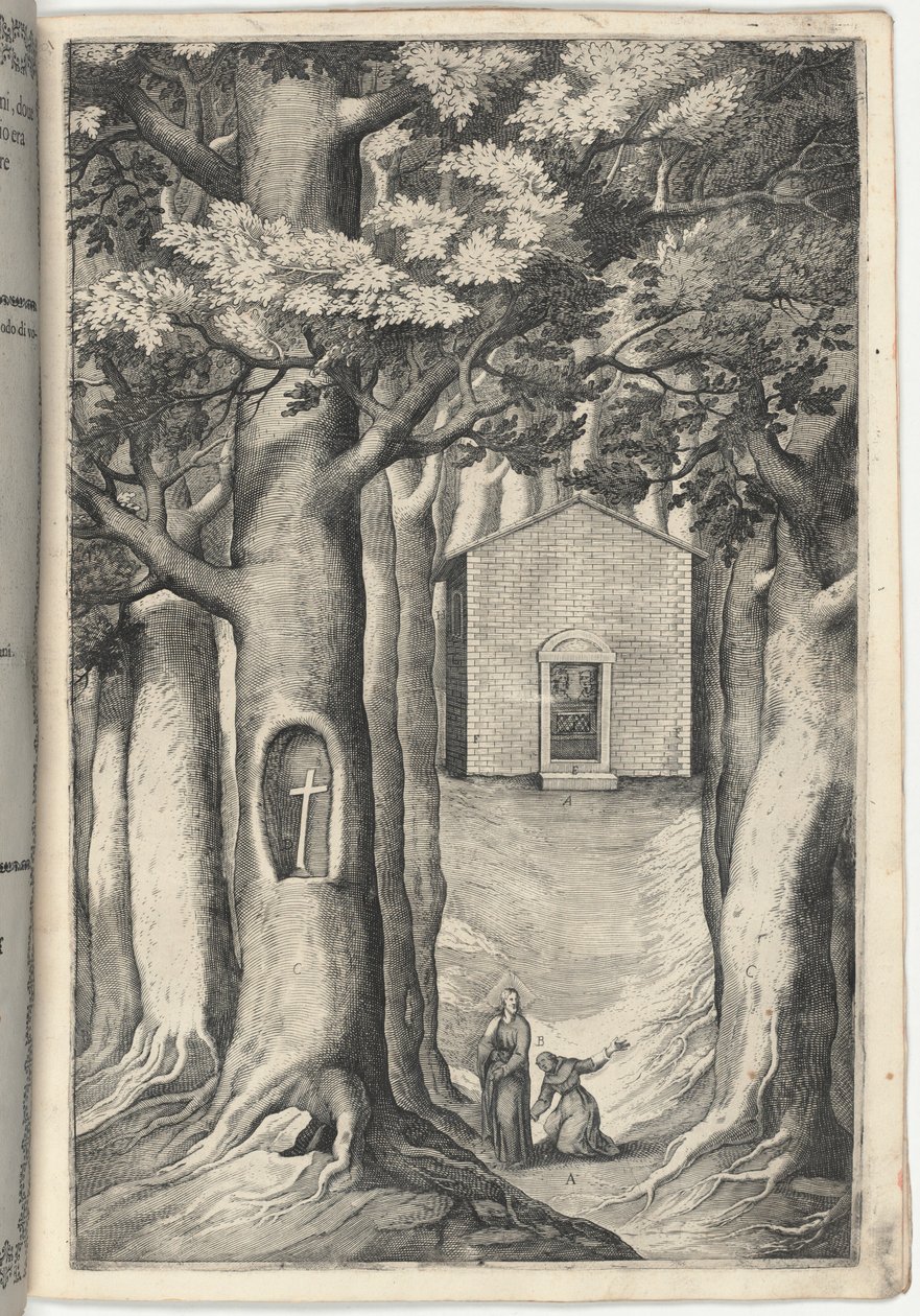 Kapelle des seligen Johannes von La Verna (Cappella del beato Giovanni della Verna) [Platte S] von Jacopo Ligozzi