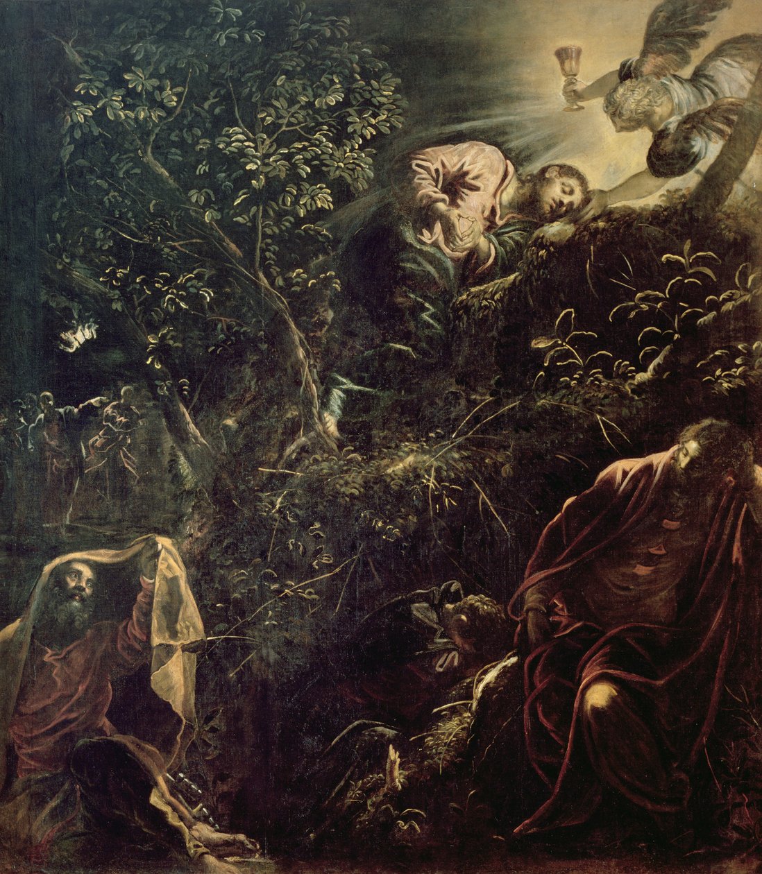Christus im Garten Gethsemane von Jacopo Robusti Tintoretto