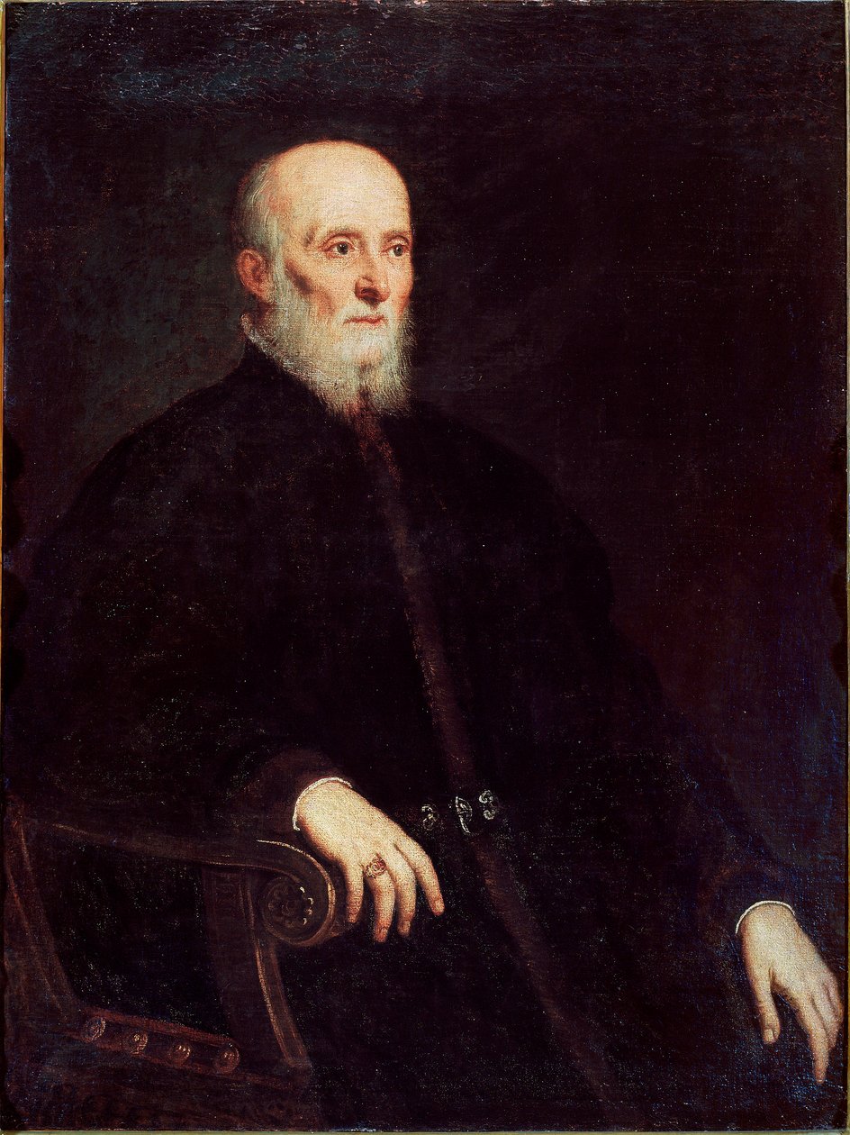 Porträt von Alvise Cornaro von Jacopo Robusti Tintoretto