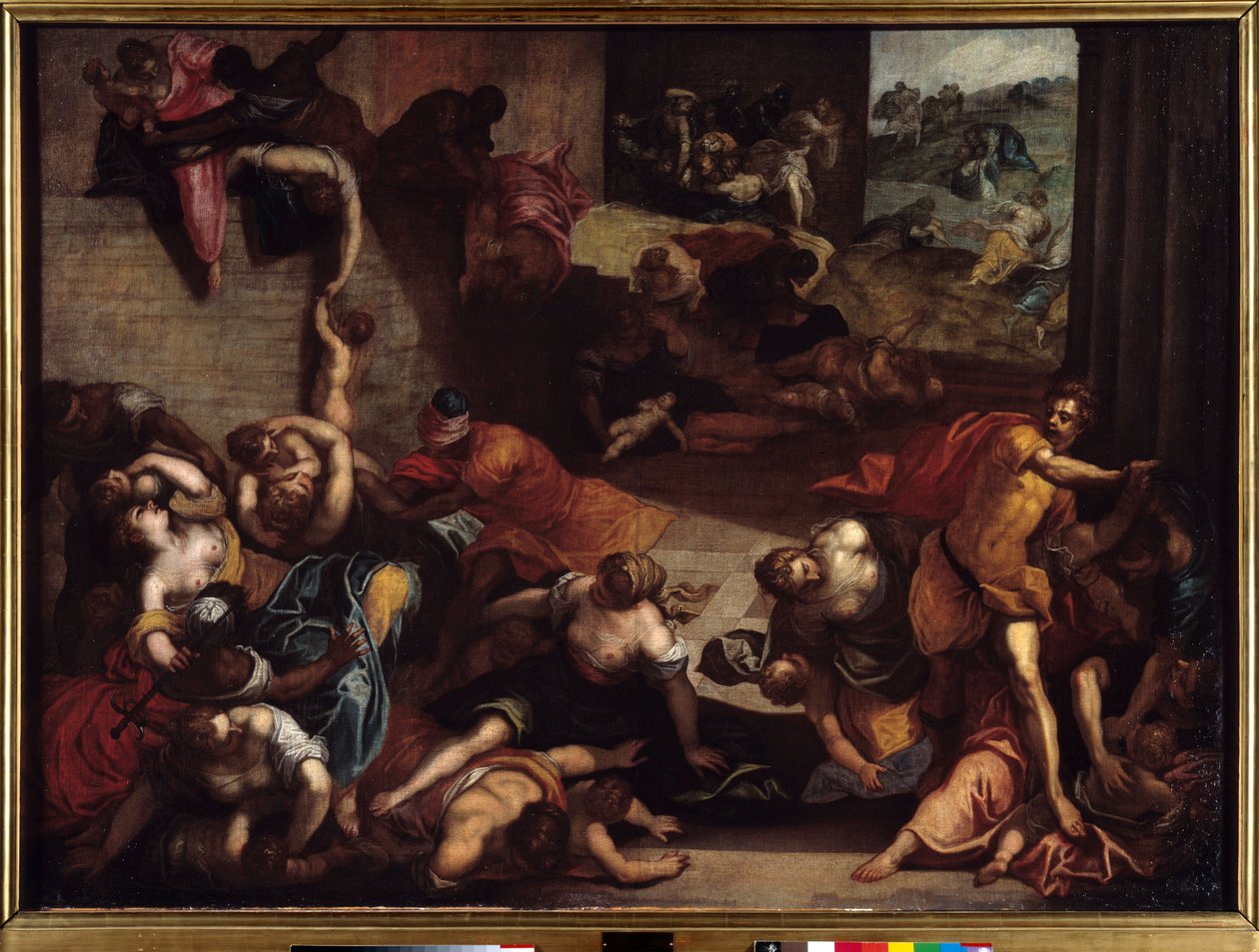 Das Massaker der Unschuldigen von Jacopo Robusti Tintoretto