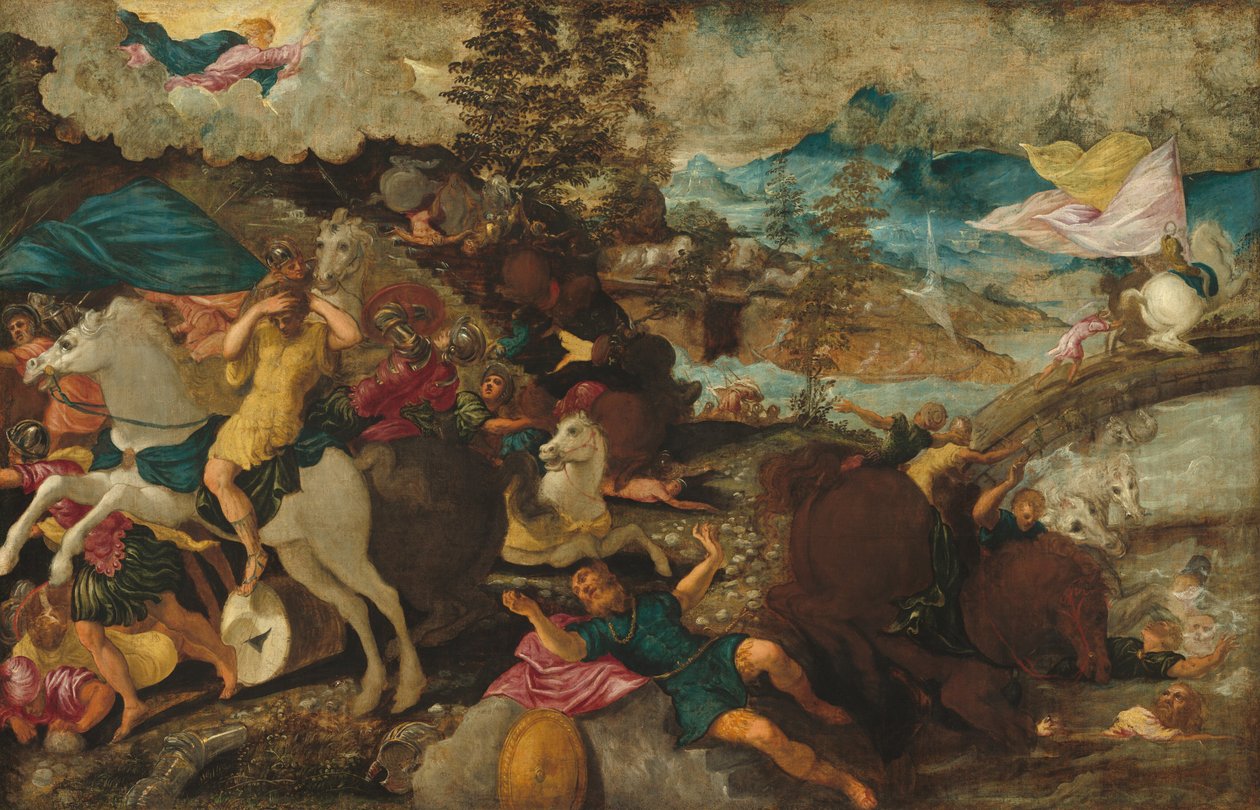 Die Bekehrung des Heiligen Paulus, ca. 1544 von Jacopo Tintoretto