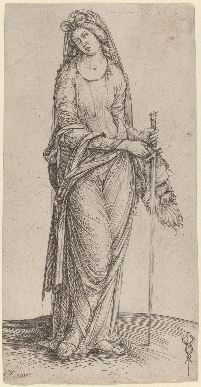 Judith hält den Kopf von Holofernes, ca. 1501-1503 von Jacopo de Barbari