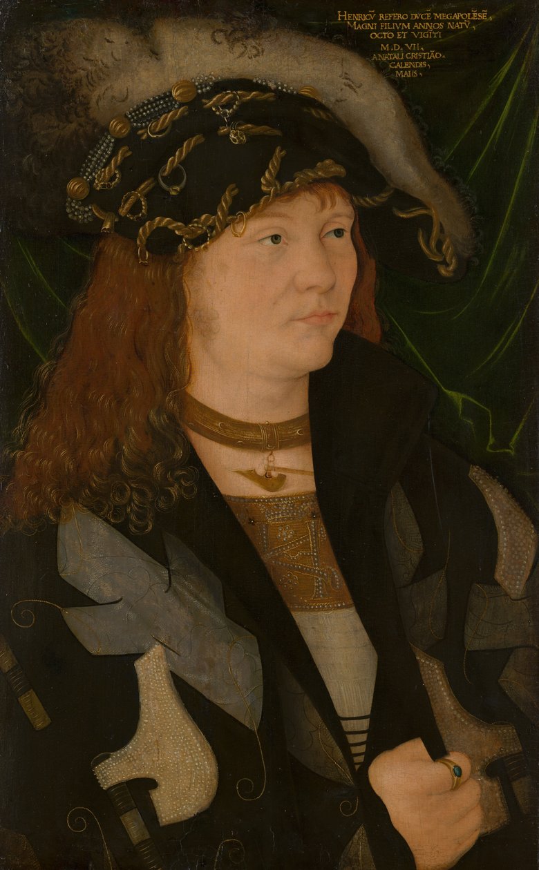 Porträt von Heinrich V. von Mecklenburg von Jacopo de