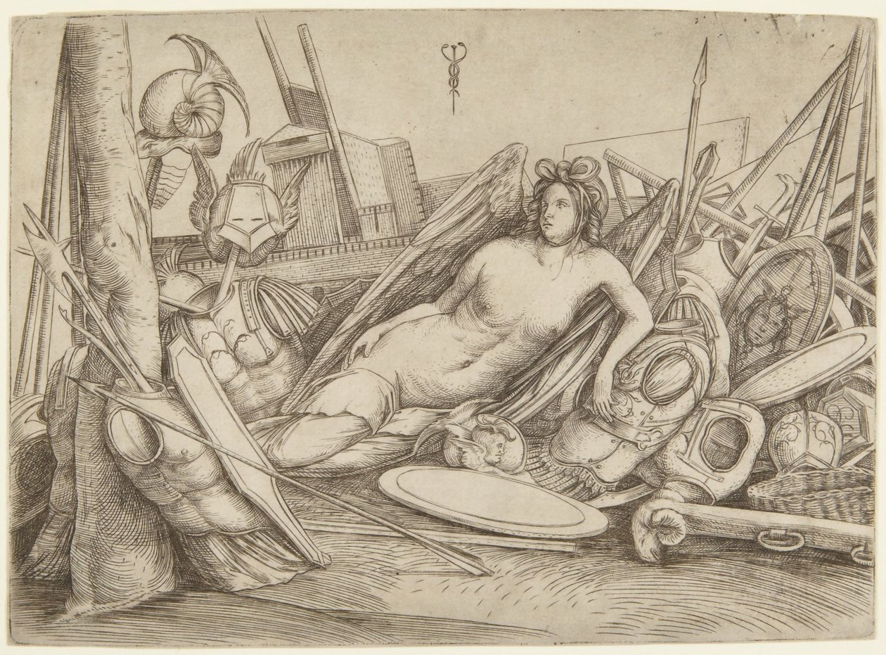 Sieg mit Trophäen von Jacopo de