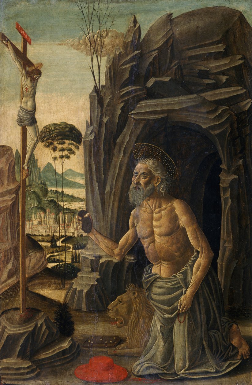 St. Hieronymus als Büßer von Jacopo del Sellaio