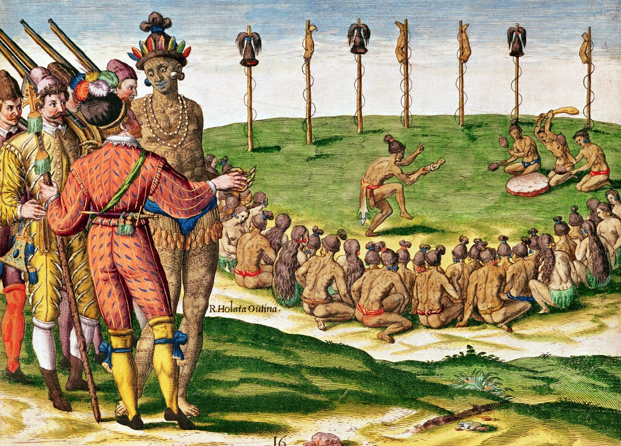 Indische Siegeszeremonie, aus 