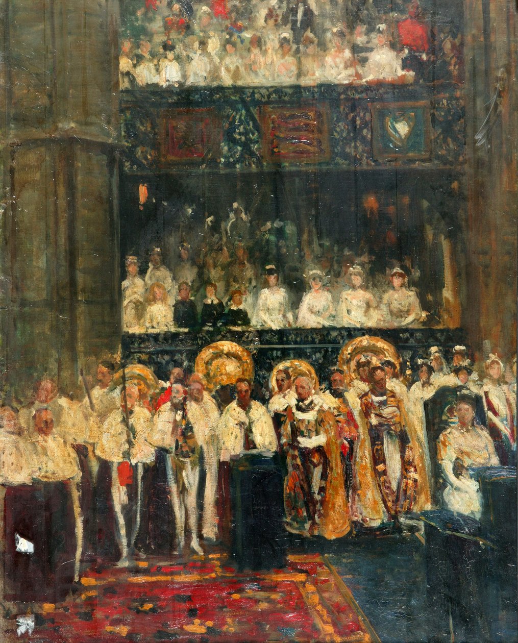 Die Krönung von George V. von Jacques Emile Blanche
