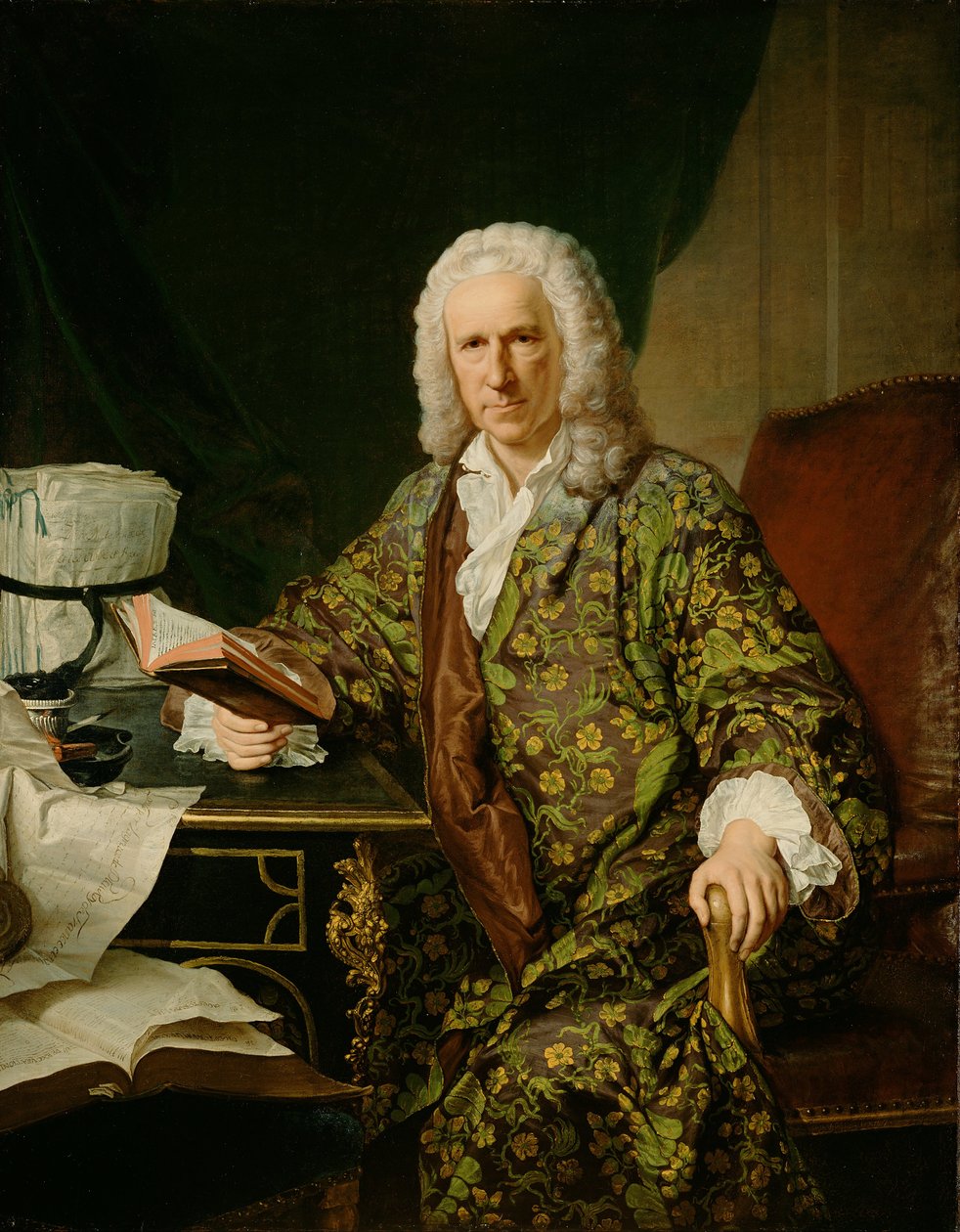 Porträt von Marc de Villiers, Secretaire du roi, premier commis des finances von Jacques Andre Joseph Camelot Aved