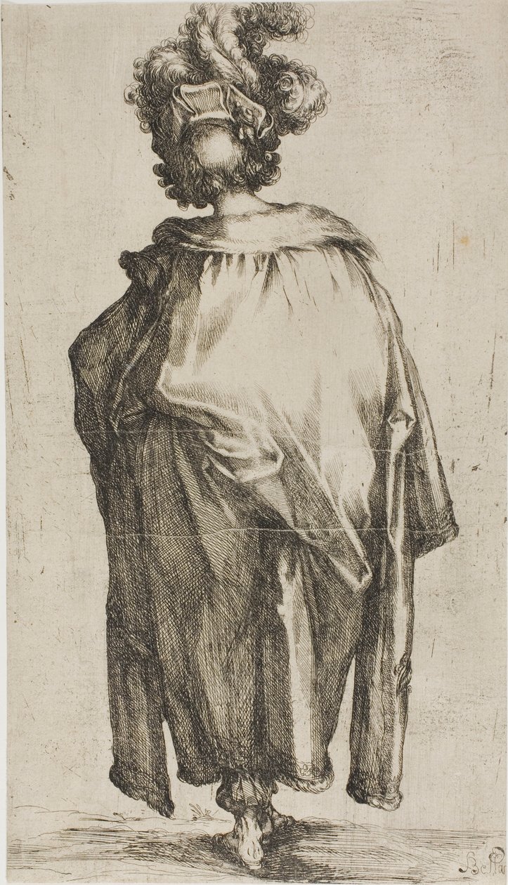 Melchior, aus den Drei Weisen von Jacques Bellange