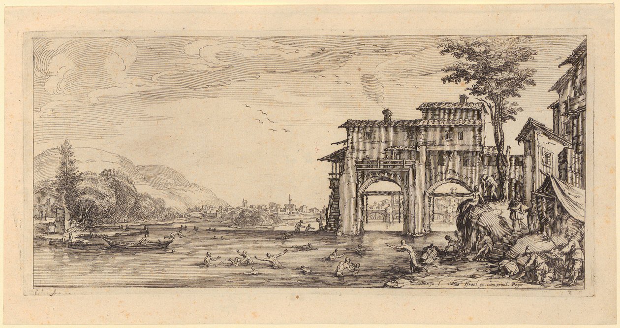 Bethlehemitischer Kindermord [1. Platte] von Jacques Callot