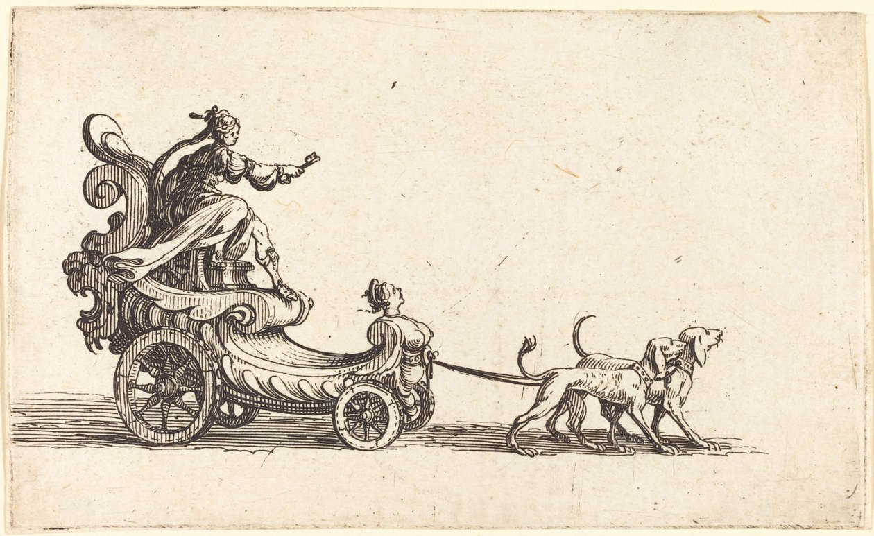 Einzug von Monseigneur Henry de Lorraine, Marquis de Moy, unter dem Namen Pirandre von Jacques Callot