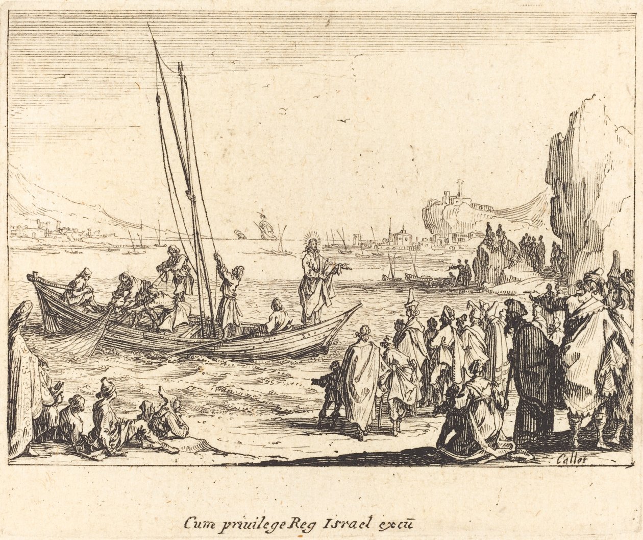 Fischer der Menschen von Jacques Callot