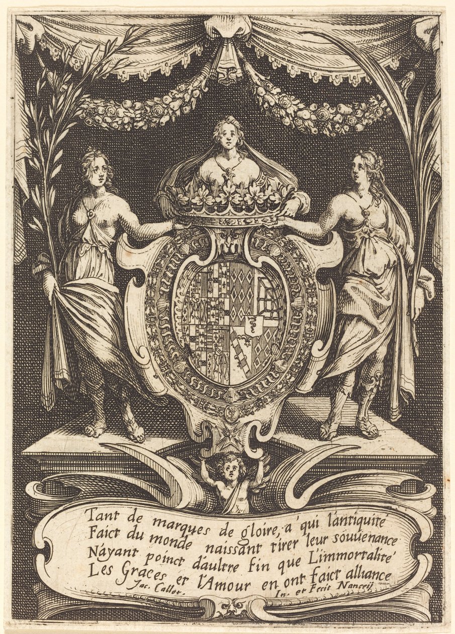 Frontispiz für Der Kampf an der Barriere von Jacques Callot