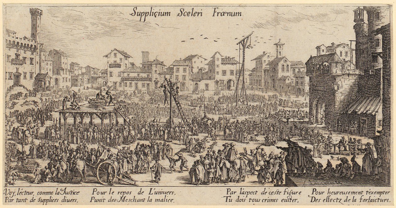 Heiliger Matthias, Blatt 13 der Folge "Jesus, die zwölf Apostel und Maria" von Jacques Callot