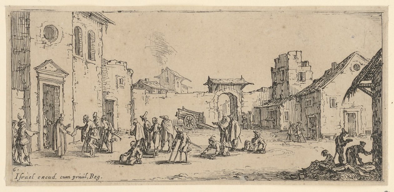 Krankenhaus von Jacques Callot