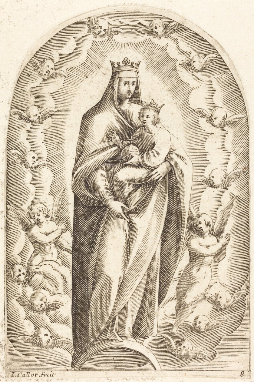 Unbefleckte Empfängnis von Jacques Callot