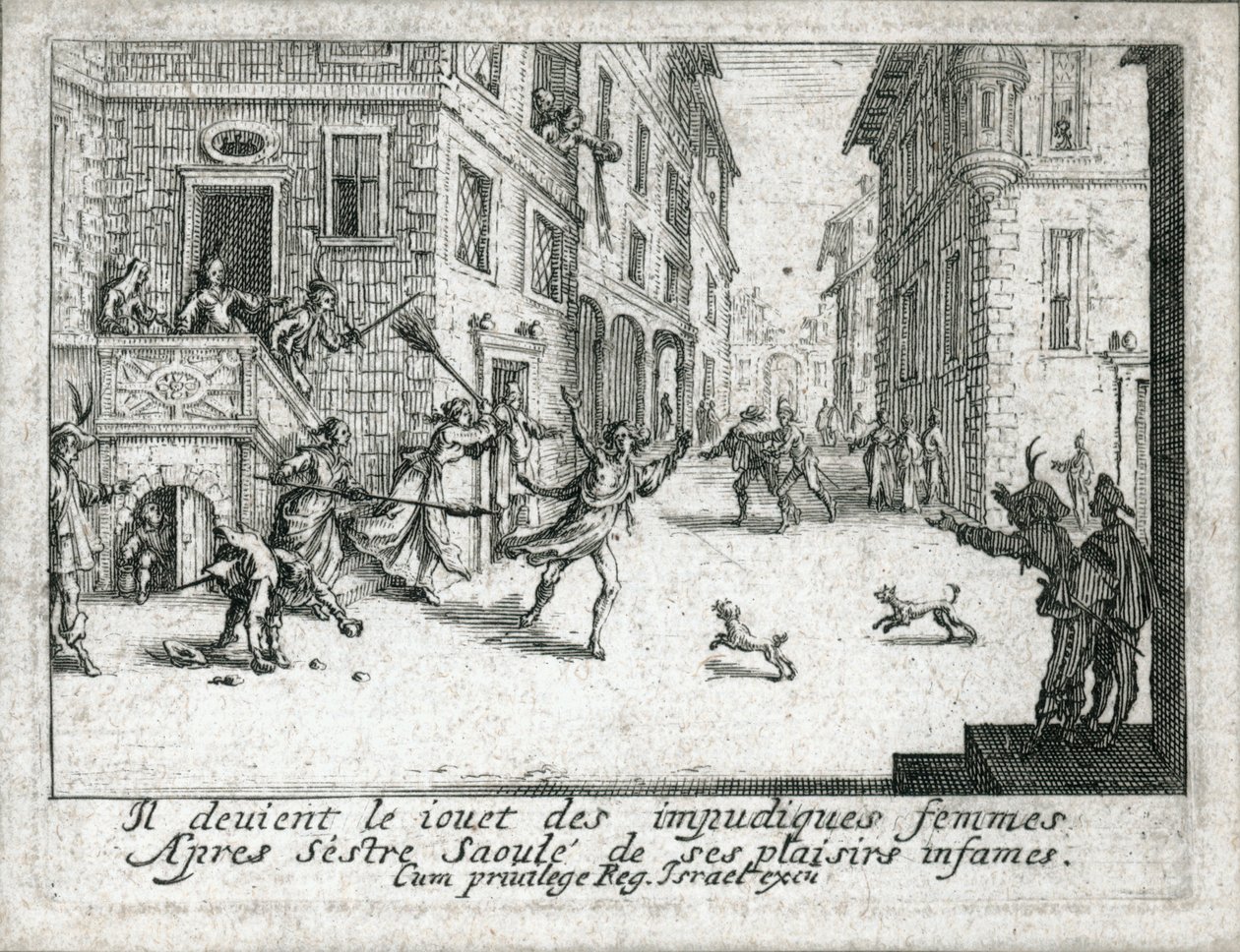 Das Leben des verlorenen Sohnes von Jacques Callot