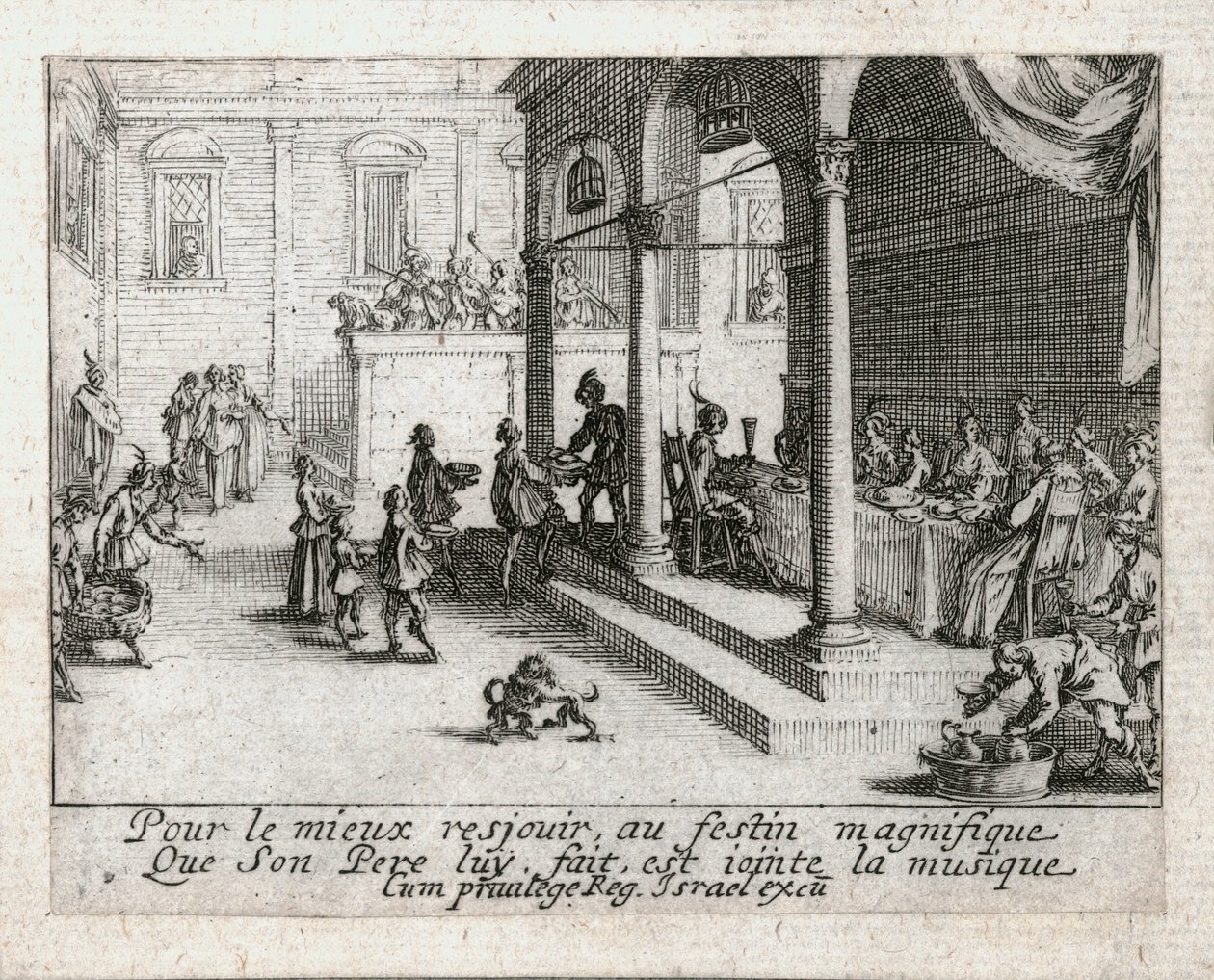 Das Leben des verlorenen Kindes von Jacques Callot