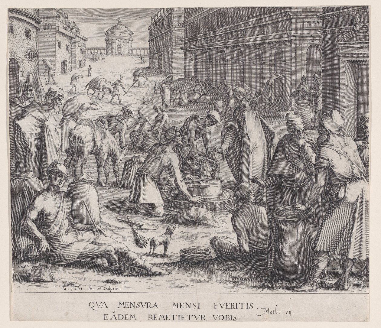 Die Getreidemesser von Jacques Callot