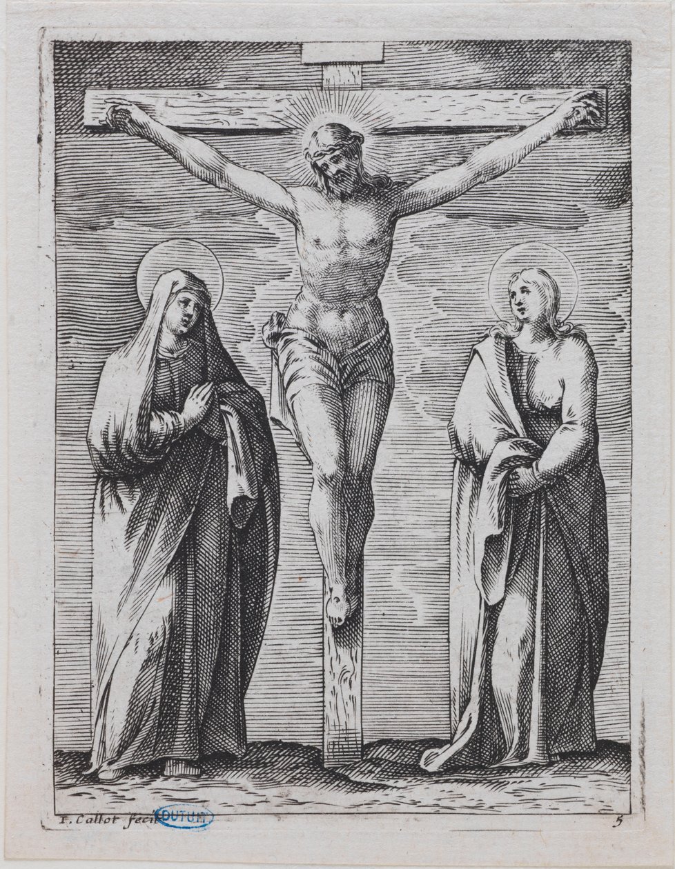 Die Gemälde von Rom, Die Kreuzigung von Jacques Callot