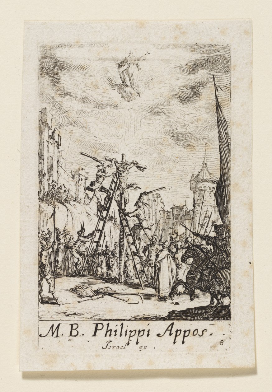 Philippus der Apostel (Philippi Appos.) von Jacques Callot