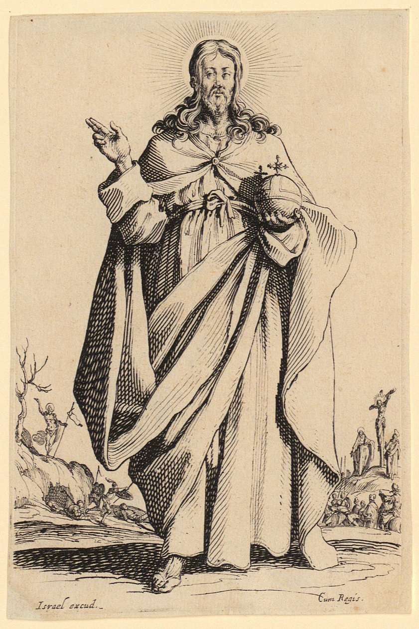 Porträt von Claude Deruet von Jacques Callot