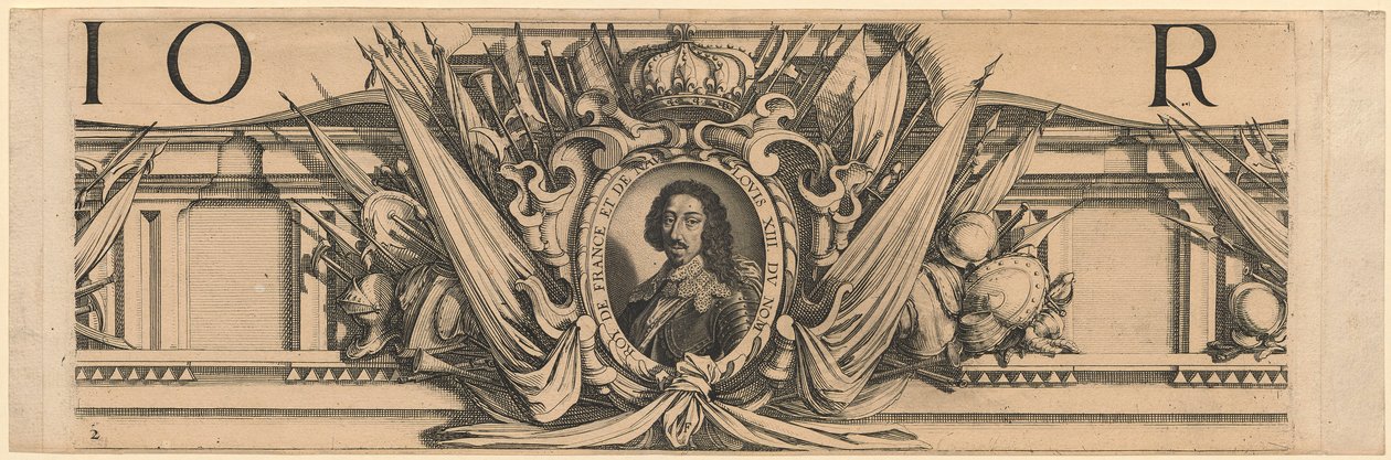 Porträt von König Louis XIII. von Jacques Callot