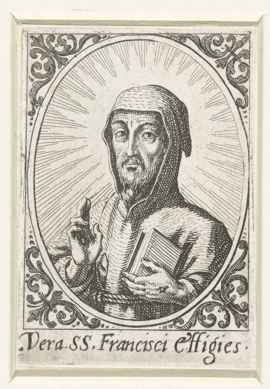 Porträt des Heiligen Franziskus von Jacques Callot
