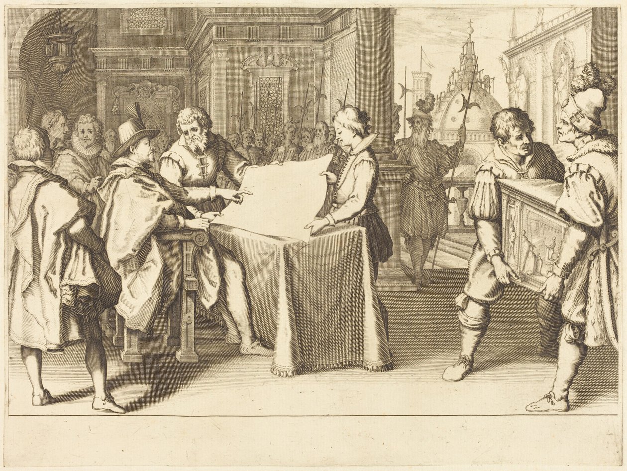 Restaurierung des Doms, Florenz von Jacques Callot