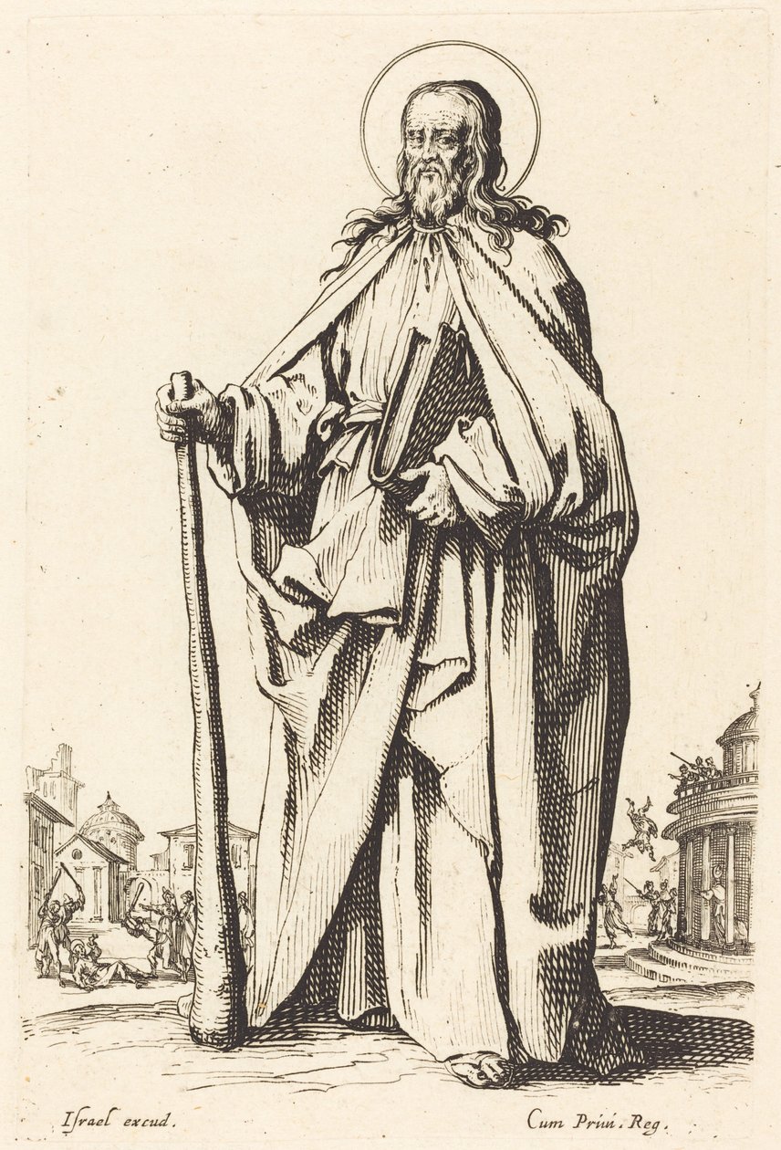 Der heilige Jakobus der Jüngere von Jacques Callot