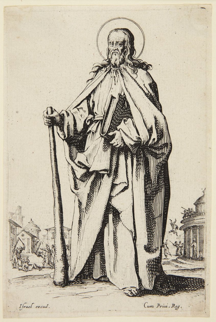 St. Jakobus der Jüngere von Jacques Callot