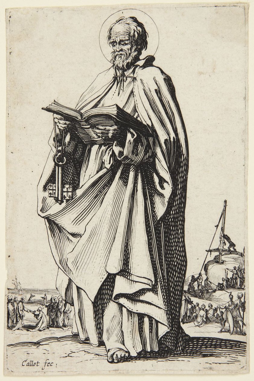 St. Peter von Jacques Callot