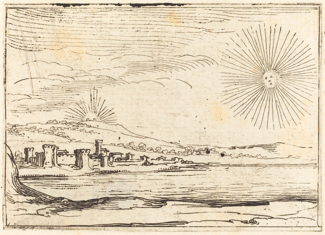 Sonnenaufgang von Jacques Callot